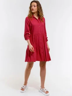 GATE Damska sukienka koszulowa| Kategorie·Sukienki