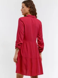 GATE Damska sukienka koszulowa| Kategorie·Sukienki