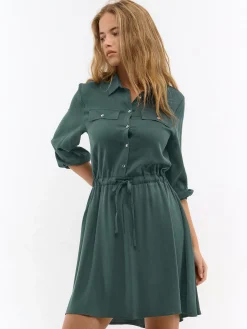 GATE Damska sukienka koszulowa| Kategorie·Sukienki