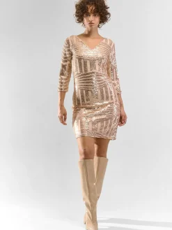 GATE Damska sukienka mini z cekinami| Kategorie·Sukienki