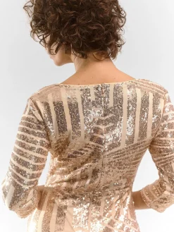 GATE Damska sukienka mini z cekinami| Kategorie·Sukienki