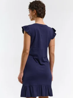 GATE Damska sukienka mini z falbanką| Kategorie·Sukienki