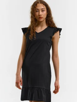 GATE Damska sukienka mini z falbanką| Kategorie·Sukienki