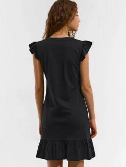 GATE Damska sukienka mini z falbanką| Kategorie·Sukienki