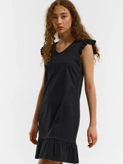 GATE Damska sukienka mini z falbanką| Kategorie·Sukienki