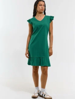 GATE Damska sukienka mini z falbanką| Kategorie·Sukienki