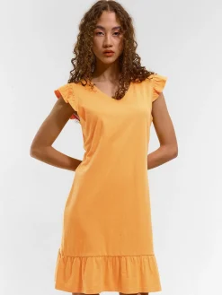 GATE Damska sukienka mini z falbanką| Kategorie·Sukienki