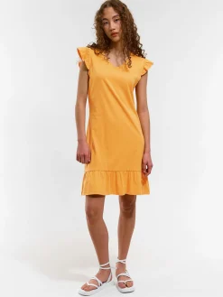 GATE Damska sukienka mini z falbanką| Kategorie·Sukienki