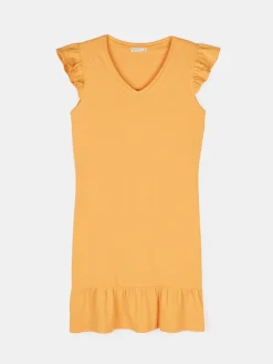 GATE Damska sukienka mini z falbanką| Kategorie·Sukienki