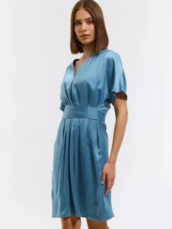 GATE Damska sukienka satynowa| Kategorie·Sukienki