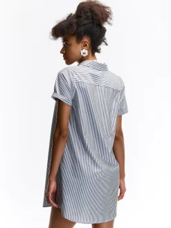 GATE Damska sukienka w paski| Kategorie·Sukienki