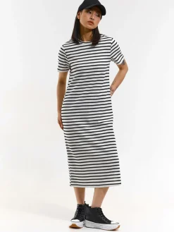 GATE Damska sukienka w paski| Kategorie·Sukienki