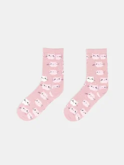 GATE Damskie wysokie wzorzyste skarpety|Dzieci Dziewczynki·Rajstopy I Skarpetki|Bielizna·Skarpety