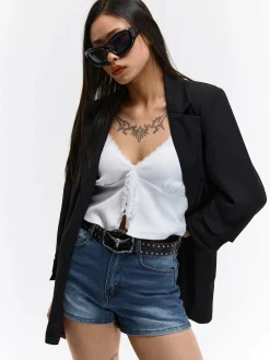 GATE Denimowe szorty| Spodnie·Spodenki ☀️