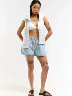 GATE Denimowe szorty| Spodnie·Spodenki ☀️