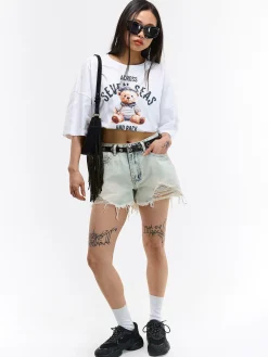 GATE Denimowe szorty| Spodnie·Spodenki ☀️