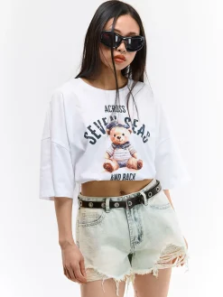 GATE Denimowe szorty| Spodnie·Spodenki ☀️