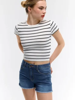 GATE Denimowe szorty| Spodnie·Spodenki ☀️