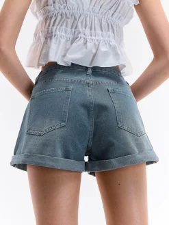 GATE Denimowe szorty| Spodnie·Spodenki ☀️