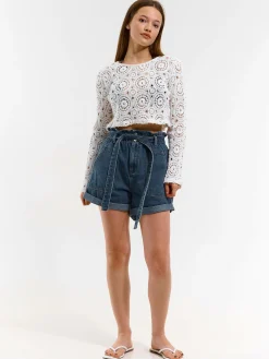 GATE Denimowe szorty| Spodnie·Spodenki ☀️