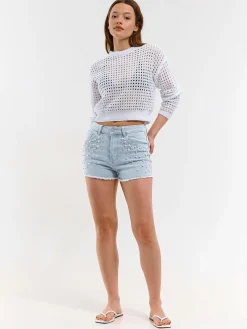 GATE Denimowe szorty| Spodnie·Spodenki ☀️