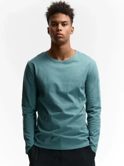 GATE Dżersejowa koszulka| Koszulki·Koszulki Z Długim Rękawem|Koszulki·Basic Koszulki I Podkoszulki