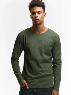 GATE Dżersejowa koszulka| Koszulki·Koszulki Z Długim Rękawem|Koszulki·Basic Koszulki I Podkoszulki