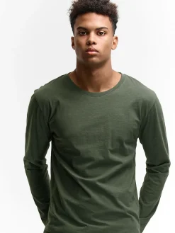 GATE Dżersejowa koszulka| Koszulki·Koszulki Z Długim Rękawem|Koszulki·Basic Koszulki I Podkoszulki