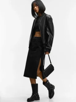 GATE Dżinsowa spódnica midi| Kategorie·Spódnice ☀️