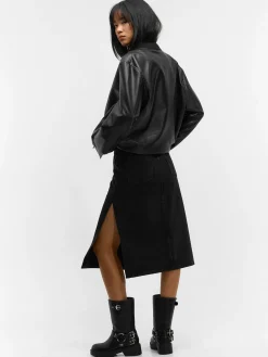 GATE Dżinsowa spódnica midi| Kategorie·Spódnice ☀️