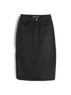 GATE Dżinsowa spódnica midi| Kategorie·Spódnice ☀️