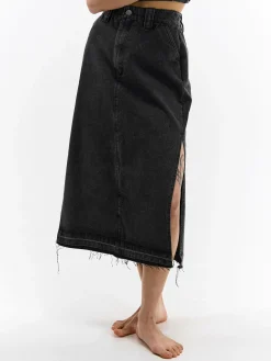 GATE Dżinsowa spódnica midi| Kategorie·Spódnice ☀️