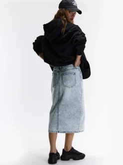 GATE Dżinsowa spódnica midi| Kategorie·Spódnice ☀️