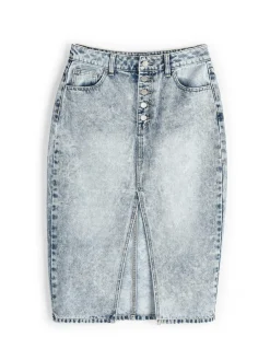 GATE Dżinsowa spódnica midi| Kategorie·Spódnice ☀️