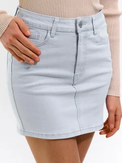 GATE Dżinsowa sukienka mini o dopasowanym kroju| Kategorie·Spódnice ☀️