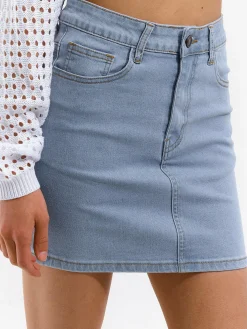 GATE Dżinsowa sukienka mini o dopasowanym kroju| Kategorie·Spódnice ☀️