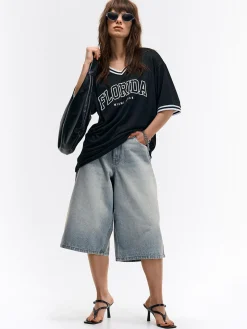 GATE Dżinsowe spodenki jorts| Spodnie·Spodenki ☀️