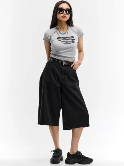 GATE Dżinsowe spodenki jorts| Spodnie·Spodenki ☀️