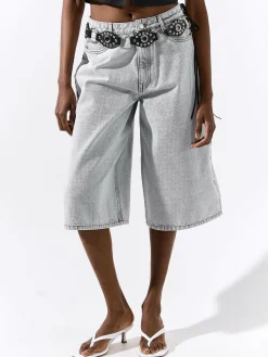 GATE Dżinsowe spodenki jorts| Spodnie·Spodenki ☀️