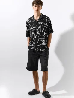 GATE Dżinsowe spodenki typu skater| Spodnie·Spodenki ☀️