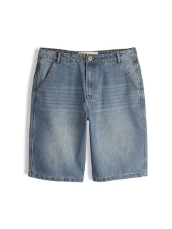 GATE Dżinsowe spodenki typu skater| Spodnie·Spodenki ☀️