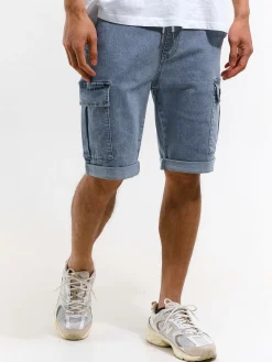 GATE Dżinsowe szorty typu cargo| Spodnie·Spodenki ☀️