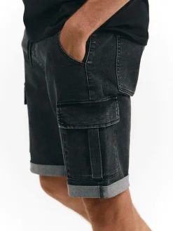 GATE Dżinsowe szorty typu cargo| Spodnie·Spodenki ☀️