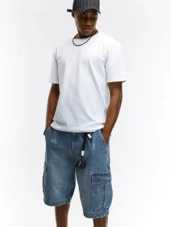 GATE Dżinsowe szorty typu cargo| Spodnie·Spodenki ☀️