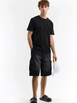 GATE Dżinsowe szorty typu cargo| Spodnie·Spodenki ☀️