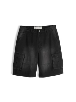 GATE Dżinsowe szorty typu cargo| Spodnie·Spodenki ☀️