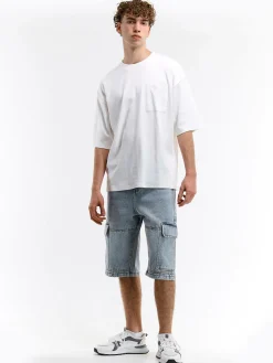 GATE Dżinsowe szorty typu cargo| Spodnie·Spodenki ☀️