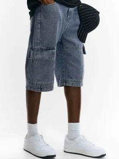GATE Dżinsowe szorty typu cargo| Spodnie·Spodenki ☀️