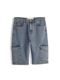 GATE Dżinsowe szorty typu cargo| Spodnie·Spodenki ☀️