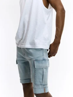 GATE Dżinsowe szorty typu cargo| Spodnie·Spodenki ☀️